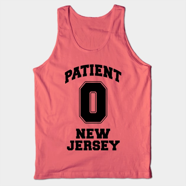 Patient Zero Zombie New Jersey - Black Tank Top by MotiviTees